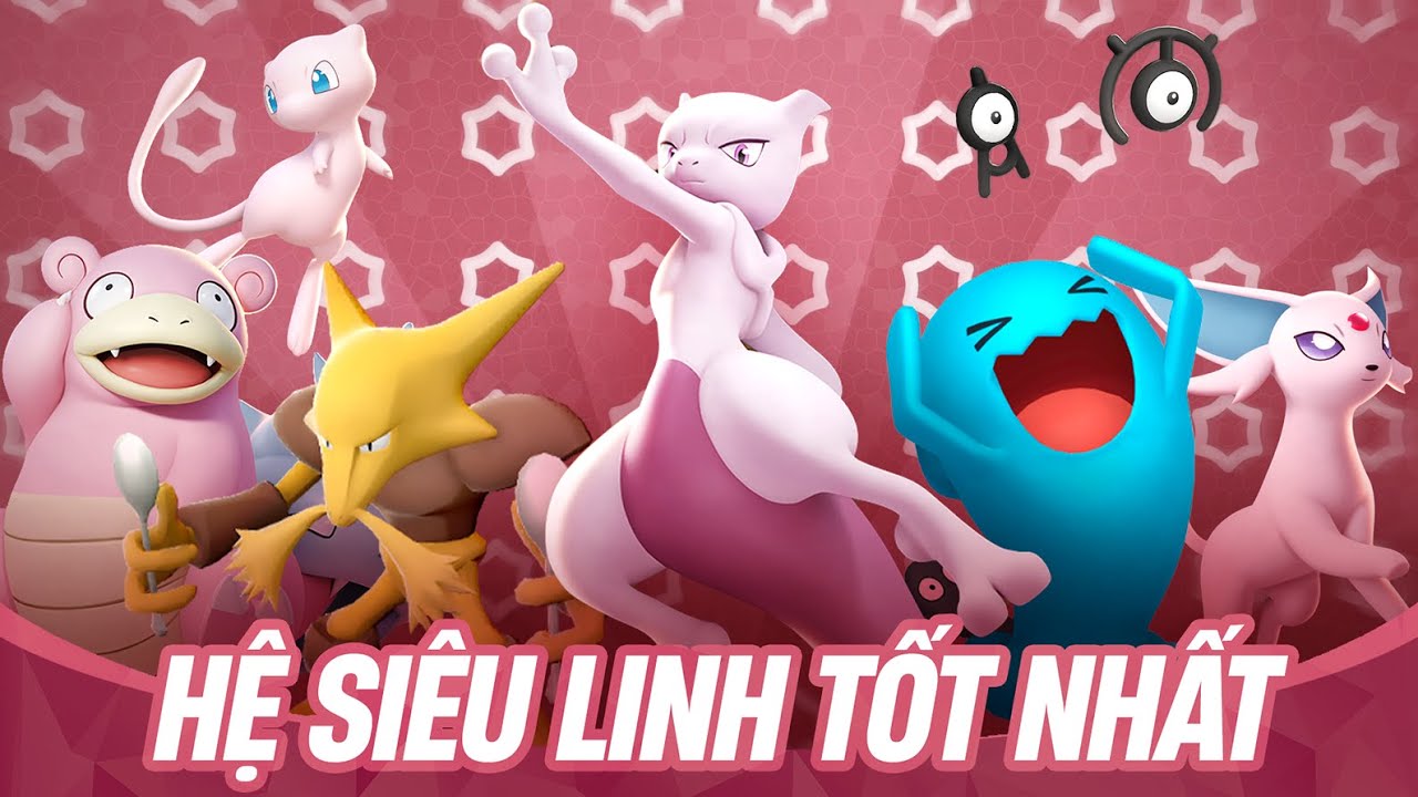 TOP 8 Pokemon tốt nhất của HỆ SIÊU LINH | best Psychic Type Pokemon | Shaymin Ahhh