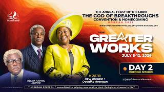 God of Breakthroughs Convention & Homecoming (GOBC&H 2026) • Day 2 • Morning session • July 6, 2026