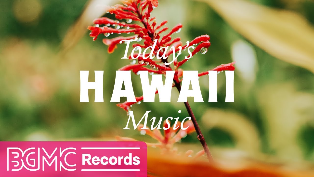 Aloha Scenic Flowers - Smooth Hawaiian Guitar Instrumental Music for Stress Relief, Good Mood, Relax