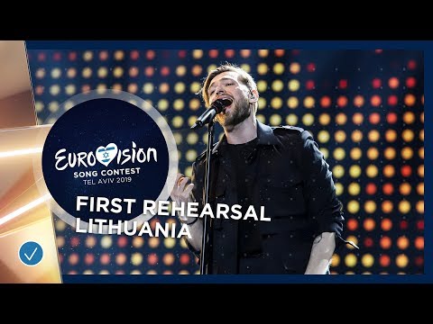 Lithuania 🇱🇹 - Jurij Veklenko - Run With The Lions - First Rehearsal - Eurovision 2019