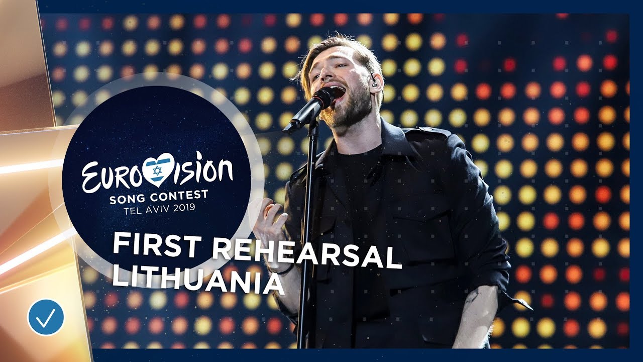 Lithuania 🇱🇹 - Jurij Veklenko - Run With The Lions - First Rehearsal - Eurovision 2019
