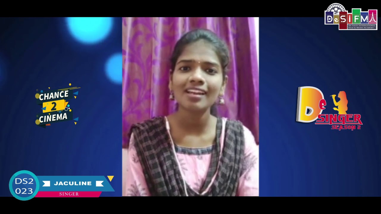 Kannalane Enathu Kannai Song | Bombay | DS2 023 JACULINE | DeSINGER2 | DeSIFMA