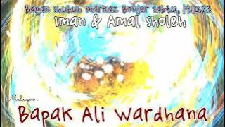 Bayan Shubuh Sabtu, 14.10.23 Bpk Ali Wardhana Markaz Dakwah Tabligh Indonesia Kebon Jeruk Jakarta