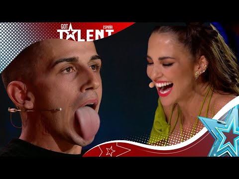 Una LENGUA impresionante y MUY bien ejercitada | Audiciones 9 | Got Talent España 2023