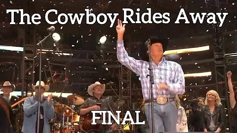 George Strait - The Cowboy Rides Away ♬ (Live From AT&T Stadium) [2014 Version] @GeorgeStrait ❤