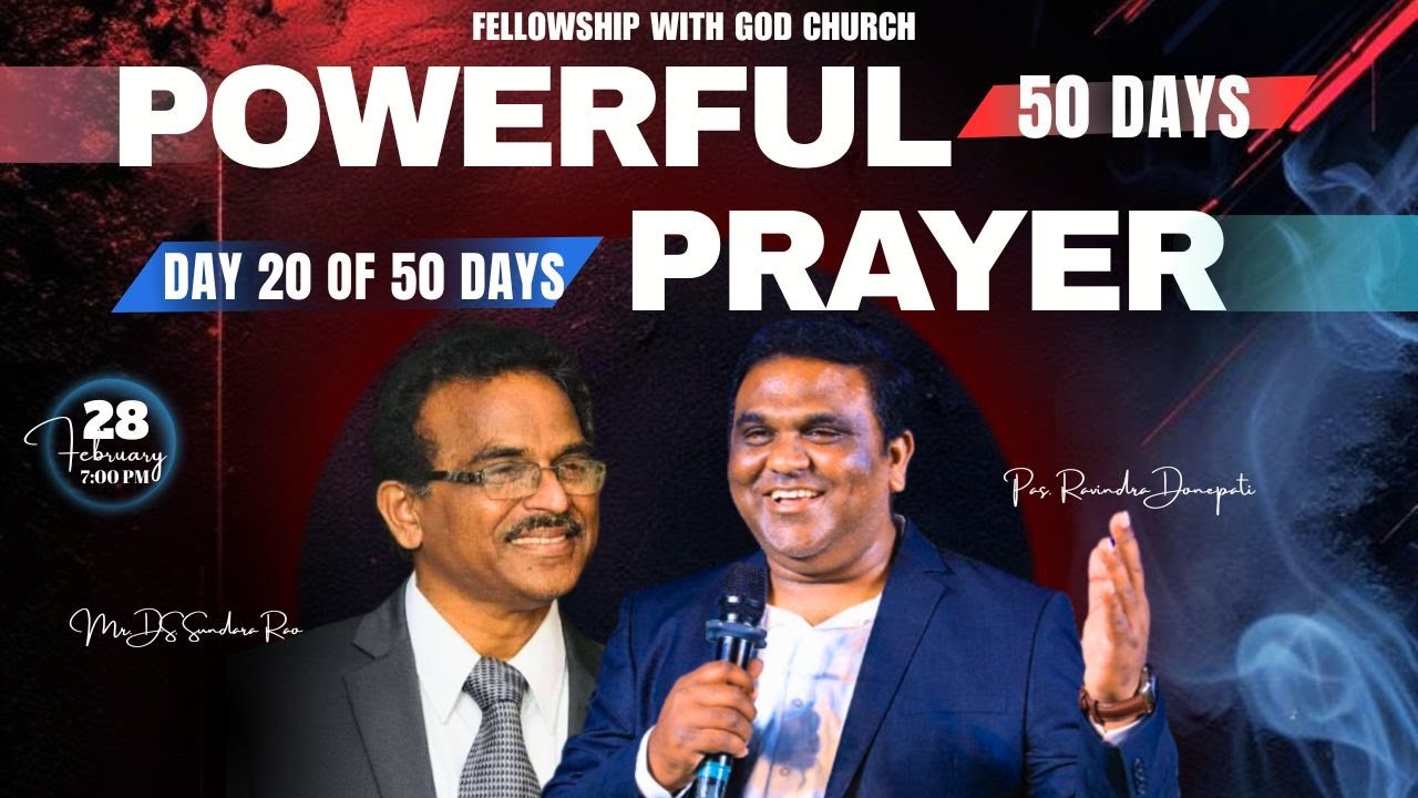 #live || FASTING PRAYER || FWG CHURCH || VJA || DAY20 #love #service #jesus #motivation