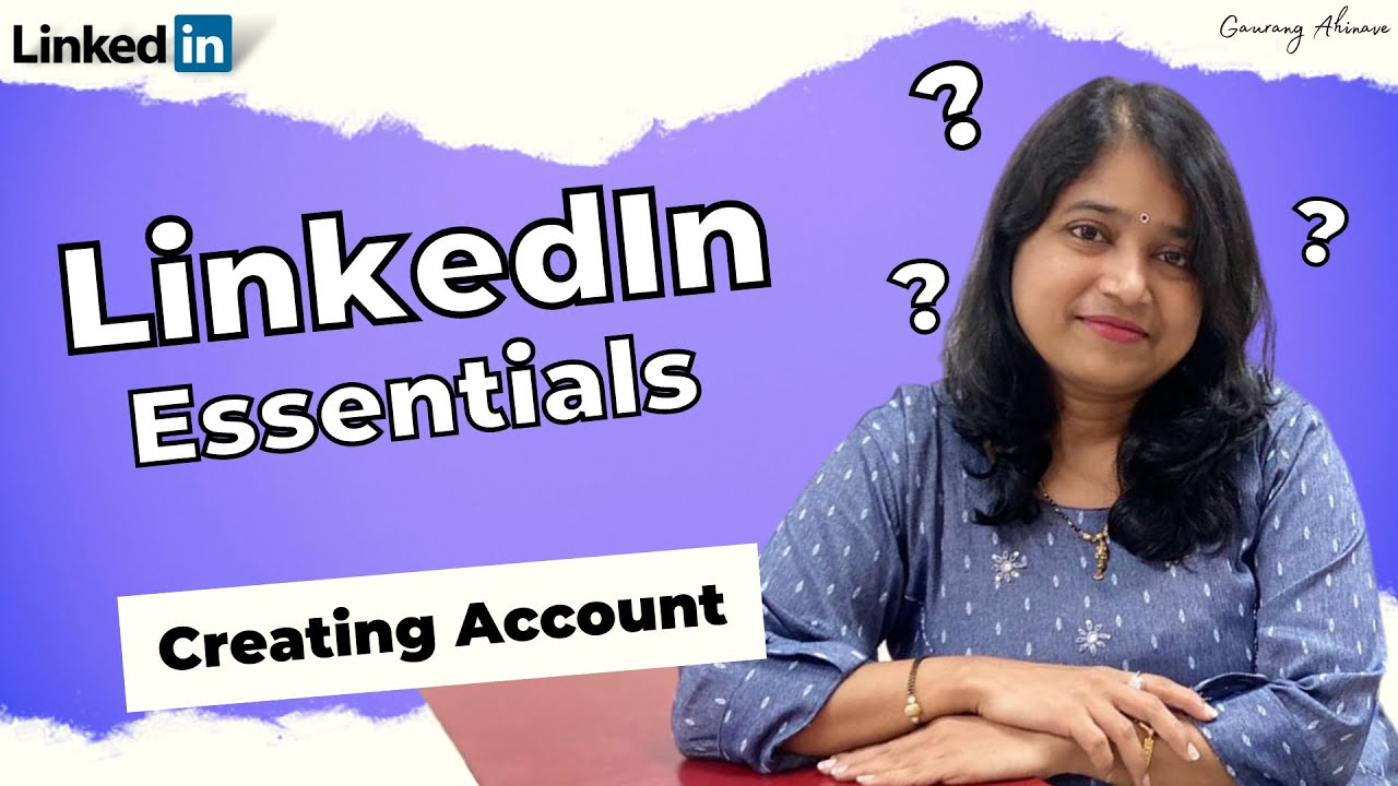 Creating Account on LinkedIn || LinkedIn Essentials - YouTube