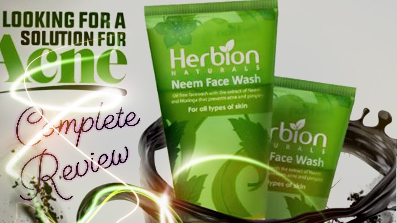 herbion neem face wash