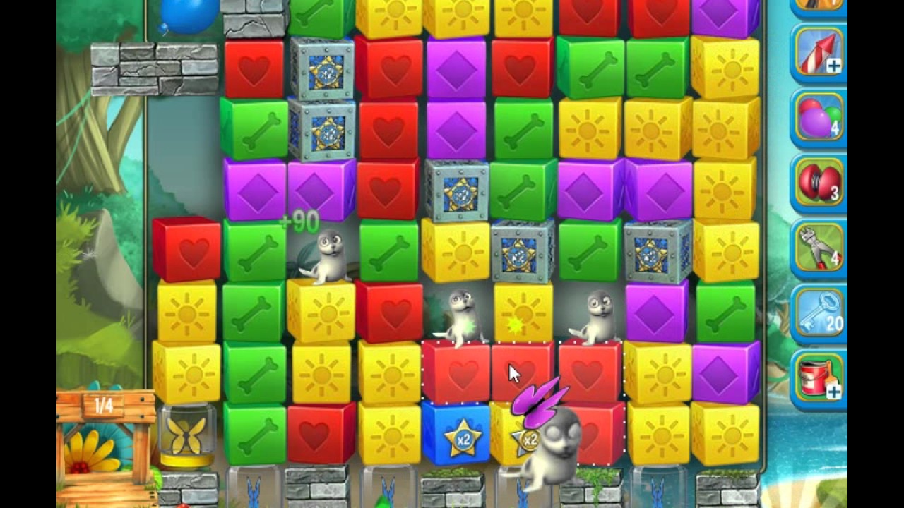 Pet Rescue Saga, Pet Island, 20th February 2017, level 5 😈 ►TOBIAS DEAMON◄