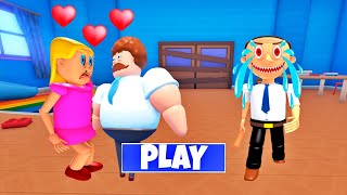 SECRET UPDATE | EVIL MOM FALL IN LOVE WITH TEACHER? OBBY ROBLOX #roblox #obby