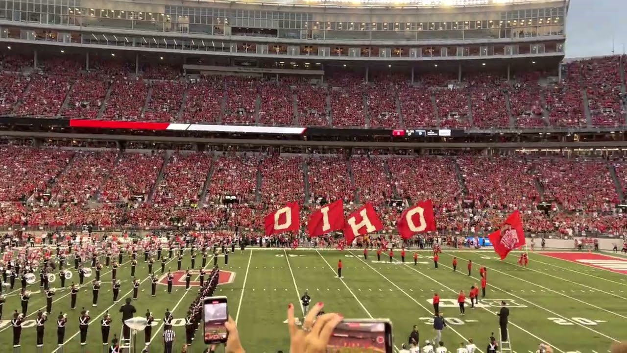 The Buckeyes take the field! Ohio State vs Notre Dame Sept 3rd 2022