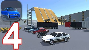 Car Crash Test Simulator 3d : Dangerous Slides, Gameplay Walkthrough (iOS, Android) | Part 04