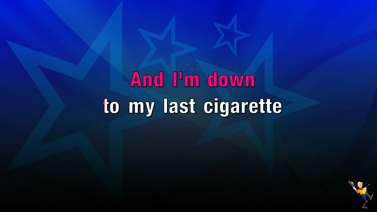 down to my last cigarette kd lang I'm Down To My Last Cigarette
