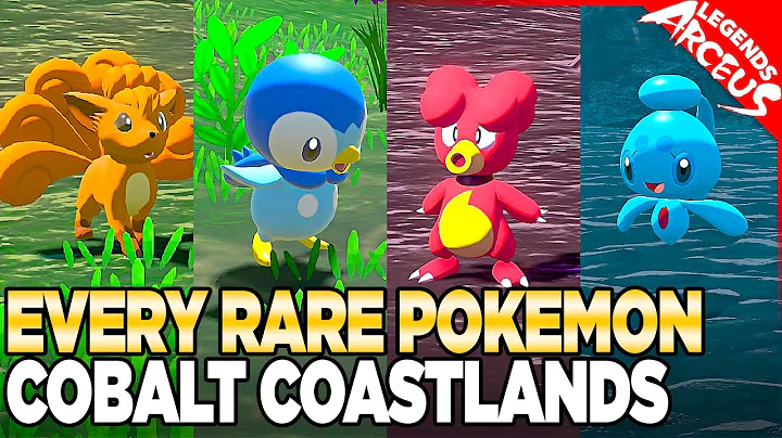 Every Rare Pokemon in Cobalt Coastlands - Pokemon Legends Arceus