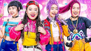 ¡Nuevos Estudiantes Son Huntrix De Cazadores KPop! ¡No Estés Celosa, Baby Doll! ¡Seamos Amigos!