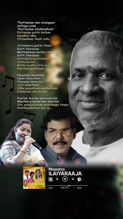 Kuyile Kuyile Poonguyile #AanPaavam#Ilaiyaraaja #MalaysiaVasudevan #KSChithra #Pandiarajan #Revathi