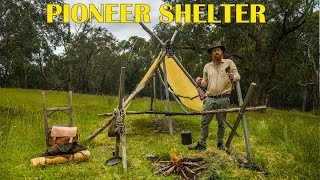 Camping like a Settler from 200 years ago / Australian Bushcraft