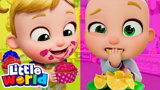 Sour vs Sweet -- Chose Your Favorite Flavor Song | Kids Cartoons and Nursery Rhymes