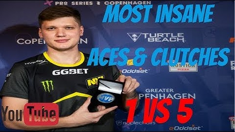 S1mple 1 vs 5 Clutch | Coldzera Ace | ChrisJ Ace | MOST INSANE CLUTCHES & ACES BY PROS | CS:GO | #12