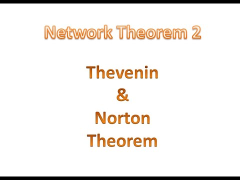Network Theorem Part 2 - YouTube
