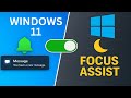 Enable or Disable Notifications & Focus Assist in Windows 11 | Step-by-Step Guide
