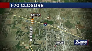 Part of I-70 to close for a week