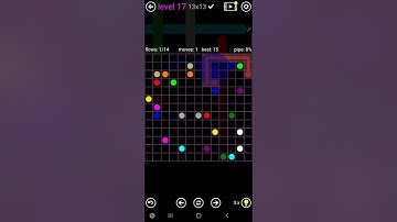 How To Solve Flow Free Purple Pack Level 17 13x13 Harder Board Walk Through Solution Walkthrough