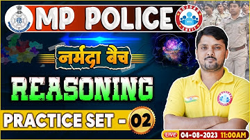 MP Police Constable 2023, Reasoning Practice Set 02, MP Police Reasoning Class by Rohit Sir
