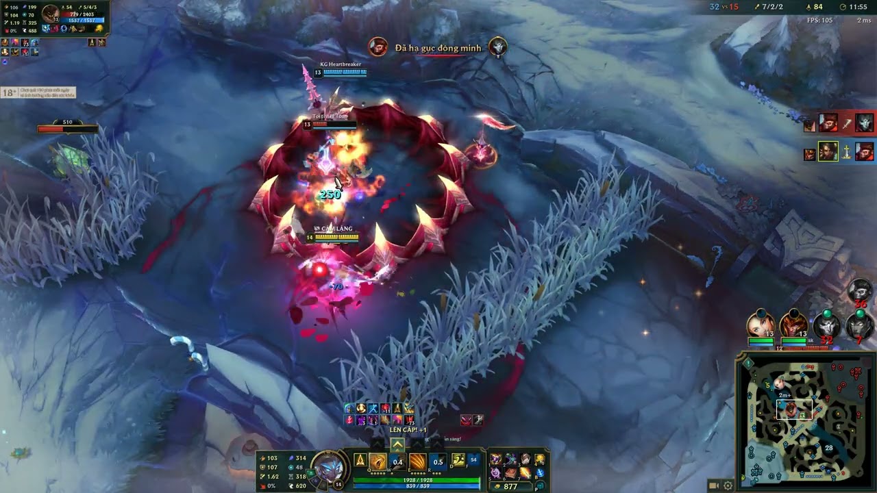 Nidalee URF xanh win