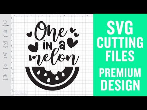 One In A Melon Svg Cut Files for Scan n Cut Premium cut SVG