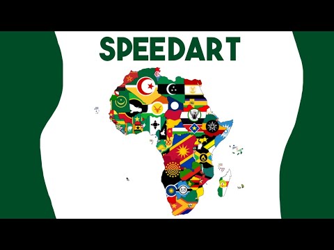 🇧🇼 Mapa Alternativo De Africa! 🇧🇫 #speedart #countryballs #viral #popular #africa