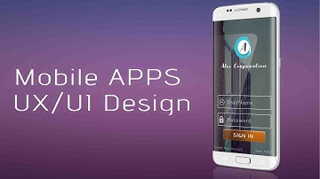 Mobile APPS || UX/UI Design-Log In Page Making || Photoshop CC Tutorial