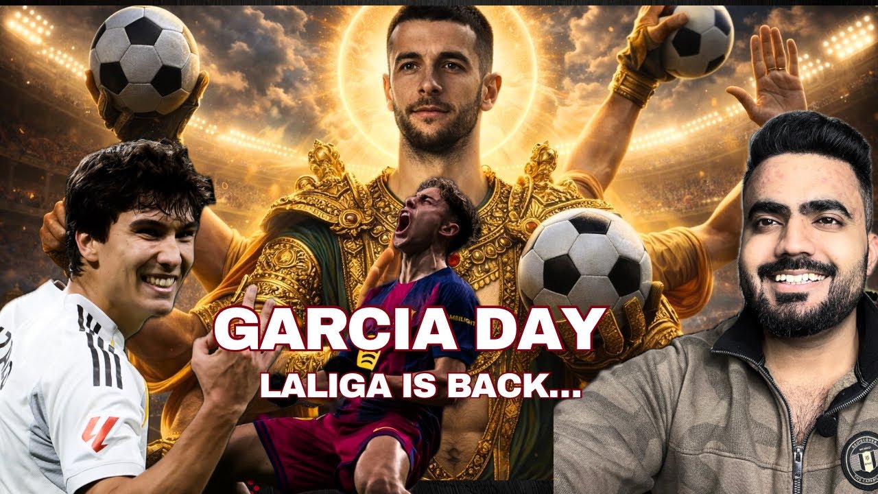 JOAN GARCIA SAVES BARCA and GONZALO GARCIA SCORED HATTRICK FOR REAL MADRID