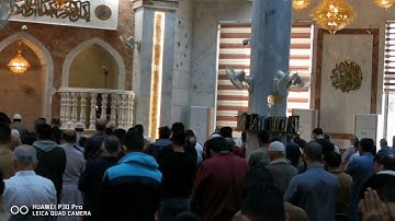 تلاوة مؤثرة لسورتي الأعلى والغاشية من صلاة الجمعة للشيخ ميثم القيسي في جامع خالد بن الوليد ١٤٤٣هجرية