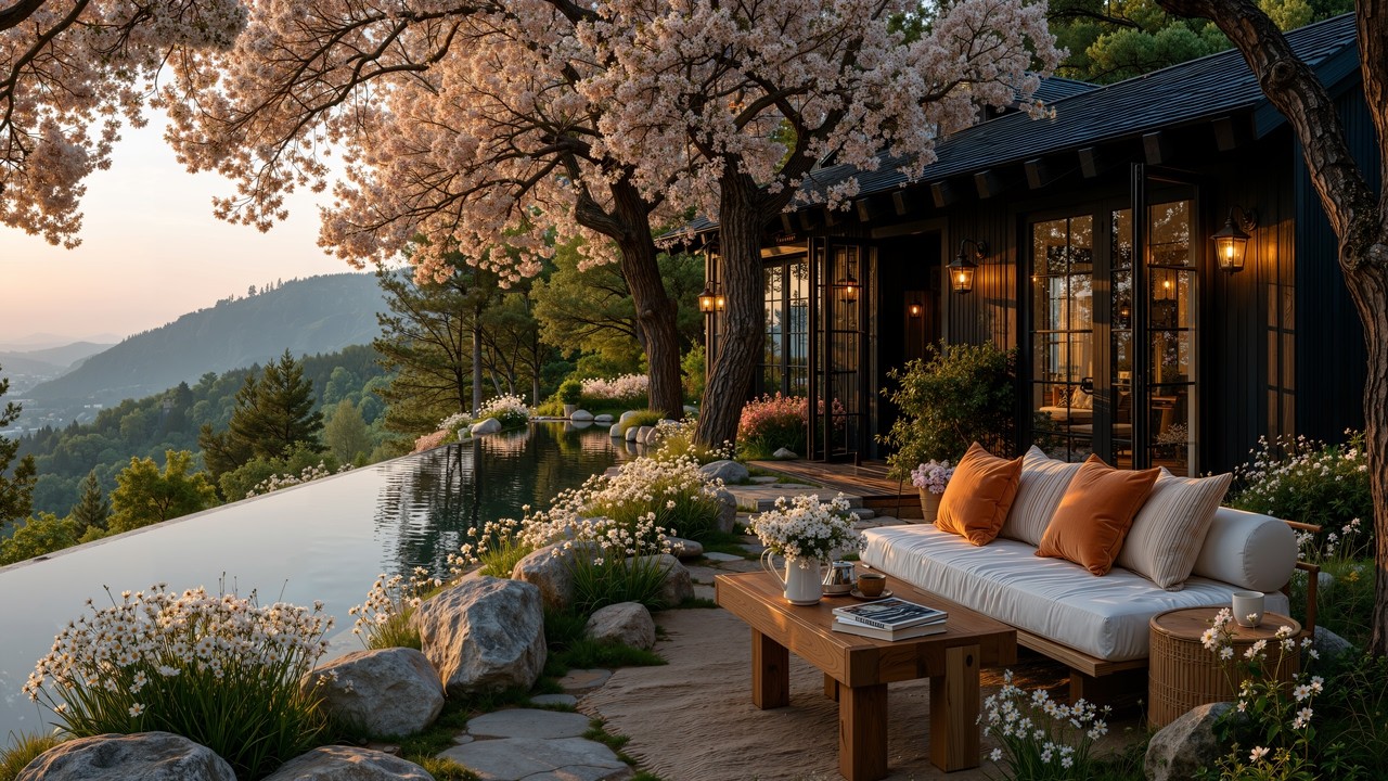 Gentle Jazz Villa In Spring Forest • Peaceful Jazz Piano Music For A Peaceful Morning