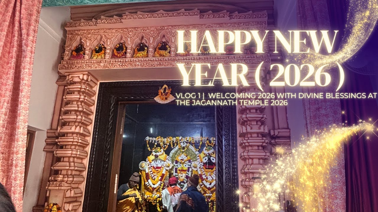 New Year 2026 at Jagannath Dham – A Divine Beginning 🔱🪬❤️