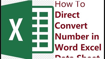 How to convert Number into word In excel in Bd Taka