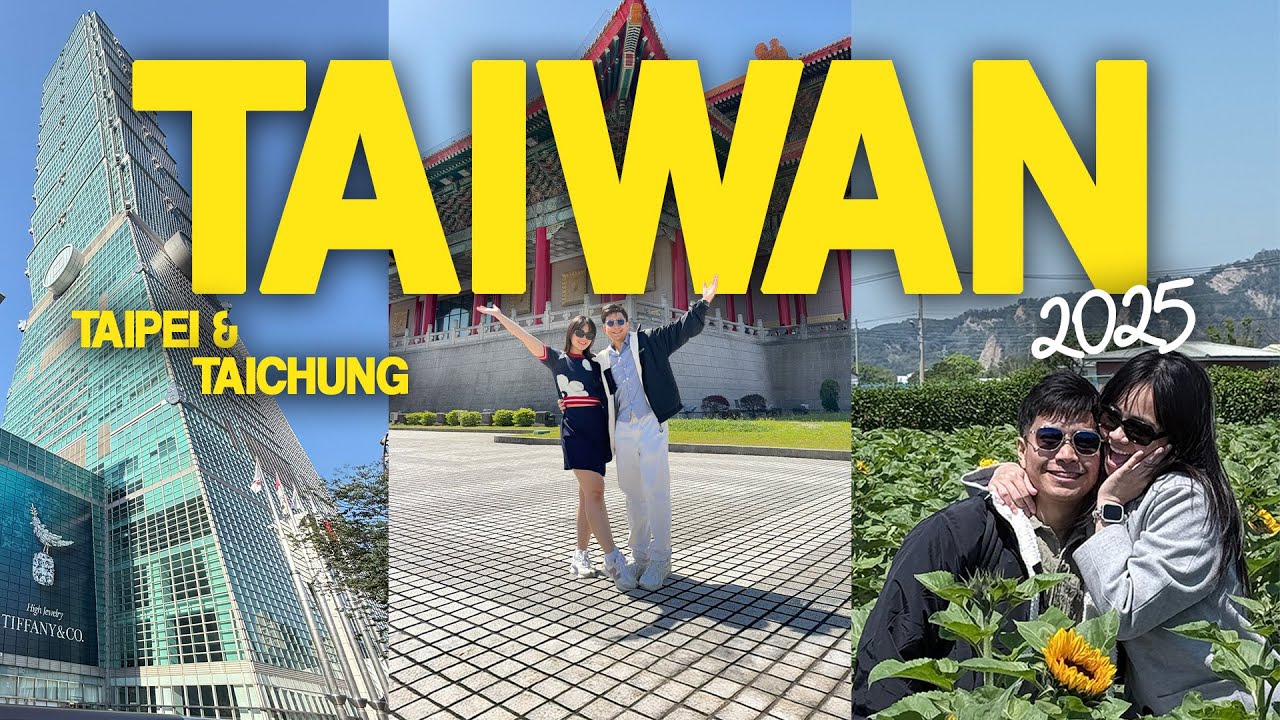 First Time in Taiwan | March 2025 | Taipei & Taichung | Winter to Spring Transition