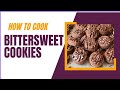 Bittersweet chocolate cookies  by peggy louisa