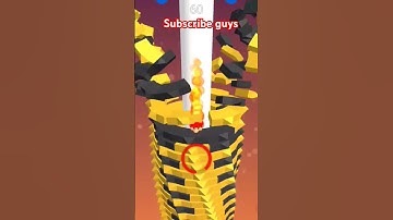 Next level stack ball 3d gameplay #shorts #gaming #games #stackball #short