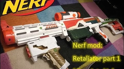 [Nerf Mod] Nerf Retaliator Mod - Repainted Shell | Nerf The Strongest