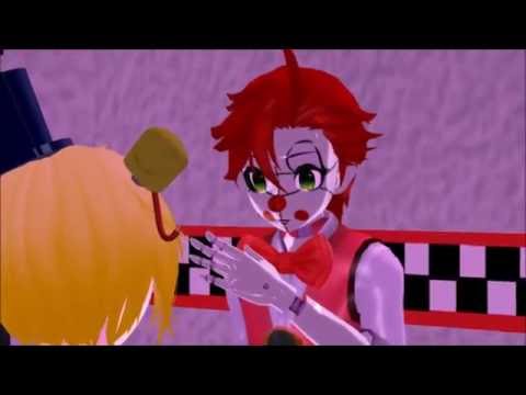 (MMD X FNAF SL) When you try to be romantic