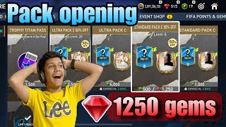 1250 Gems Retro Stars | Trophy Titan Pack Opening, FIFA Mobile LIVE, Playing with Viewers