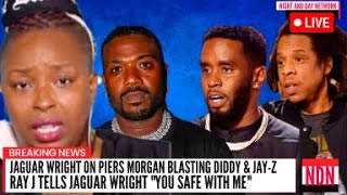 JAGUAR WRIGHT CALLED OUT BY RAY J + JAY-Z WILL FALL LIKE DIDDY+PIERS MORGAN (Isiah & JR Curry)