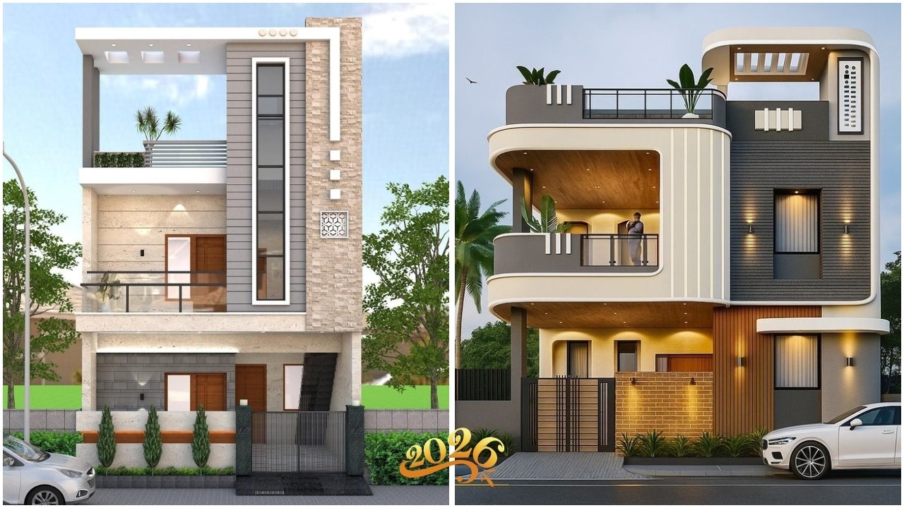 Modern Single & Double Floor House Elevation | Latest Design Trends 2026