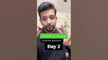 Day 2 : Automation testing Interview question | Software QA Testing | Interview questions |
