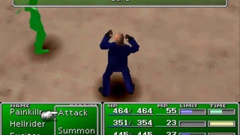 FFVII - Action Button Only Challenge [No EXP] , Part 12: Reno & Rude in Gongaga