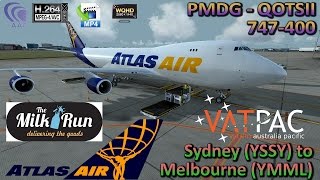 P3D V3.4 | Heavy Milkrun | PMDG 747 | VATPAC