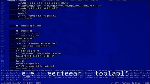 TOPLAP 15th Birthday stream - 84 hours of livecode to celebrate 131400 hours of livecoding community