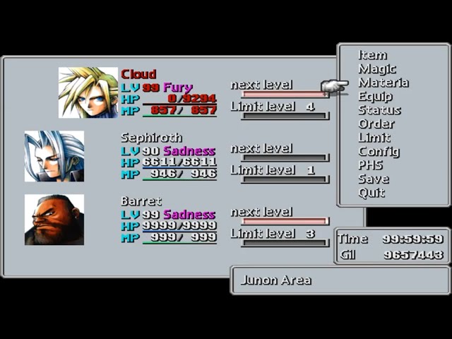 Final Fantasy VII - Sephiroth (All Lucky 7s) - YouTube
